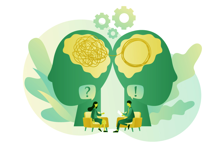 Illustration zum Thema Coaching